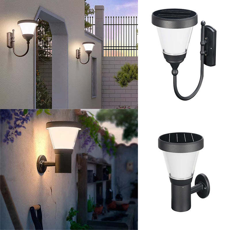 Contemporary Aluminum Arc Arm LED Wall Sconce