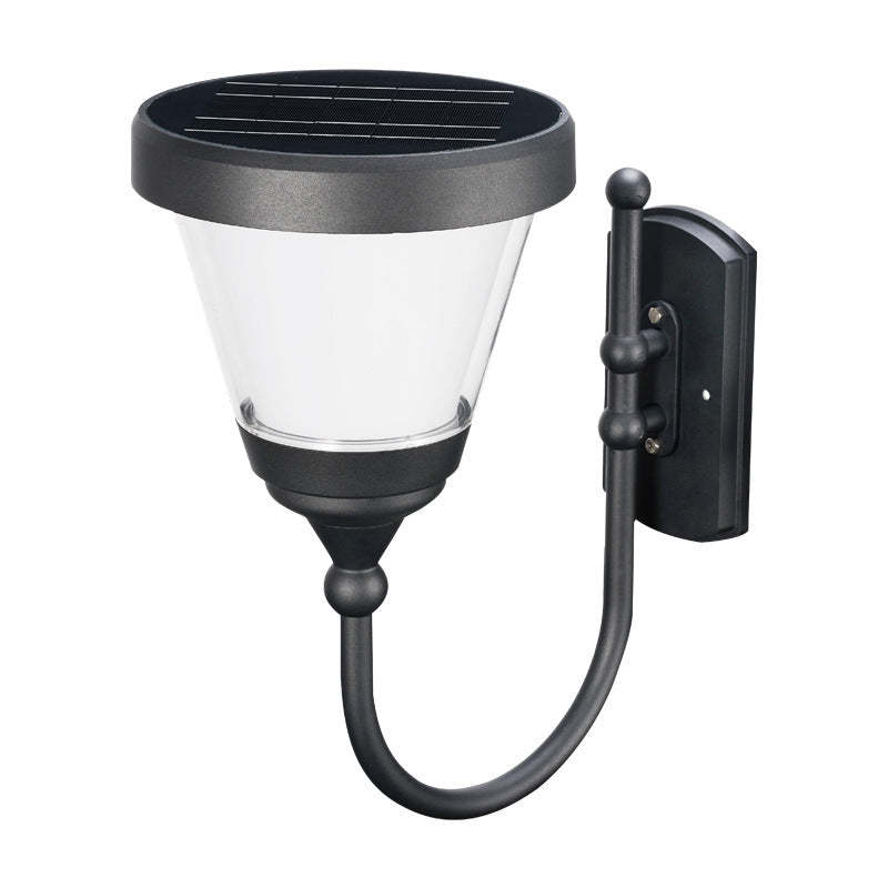 Contemporary Aluminum Arc Arm LED Wall Sconce