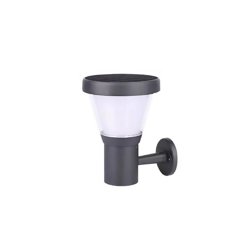 Contemporary Aluminum Arc Arm LED Wall Sconce