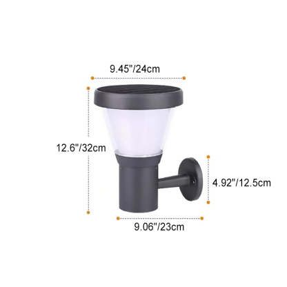 Contemporary Aluminum Arc Arm LED Wall Sconce