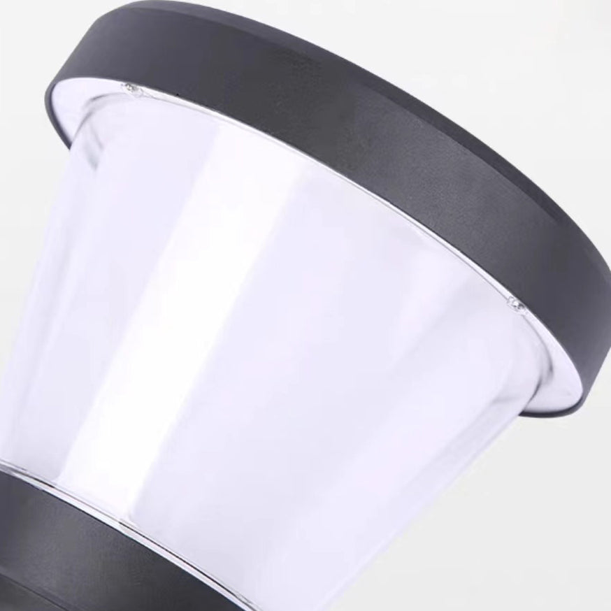 Contemporary Aluminum Arc Arm LED Wall Sconce