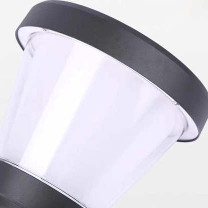 Contemporary Aluminum Arc Arm LED Wall Sconce