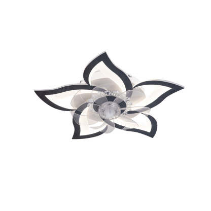 Contemporary Aluminum Fan Flush Mount