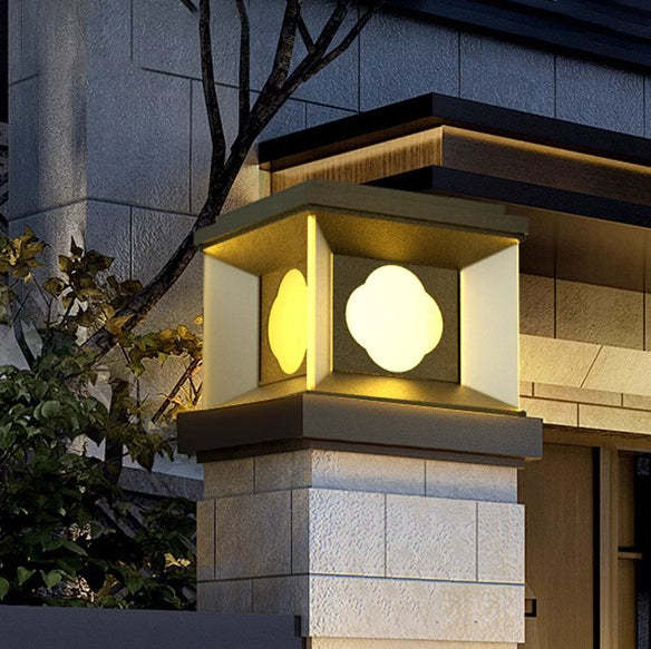 Contemporary Aluminum Outdoor Post Light