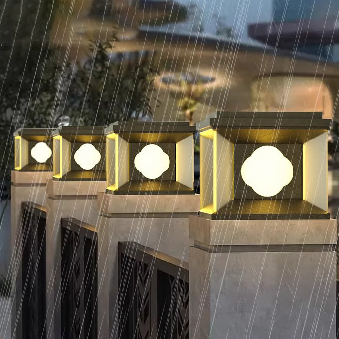 Contemporary Aluminum Outdoor Post Light