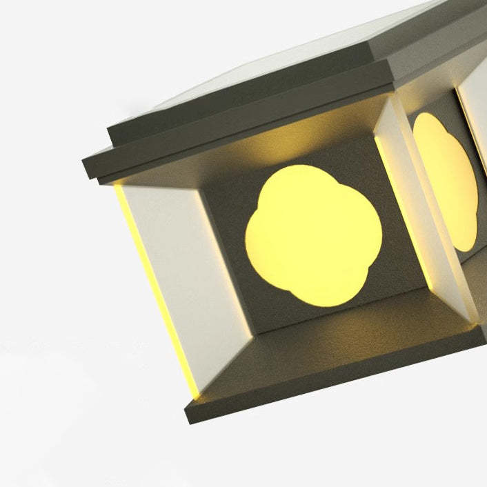 Contemporary Aluminum Outdoor Post Light
