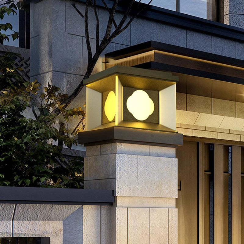 Contemporary Aluminum Outdoor Post Light
