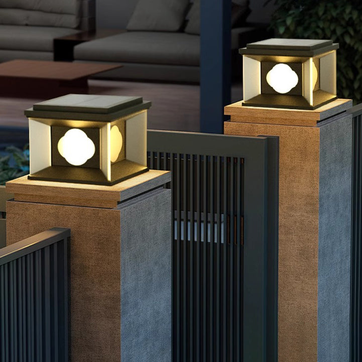 Contemporary Aluminum Outdoor Post Light