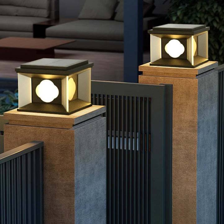 Contemporary Aluminum Outdoor Post Light