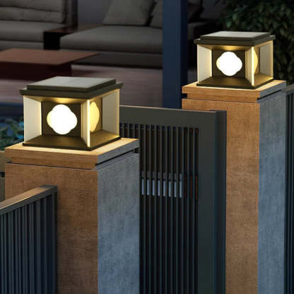Contemporary Aluminum Outdoor Post Light