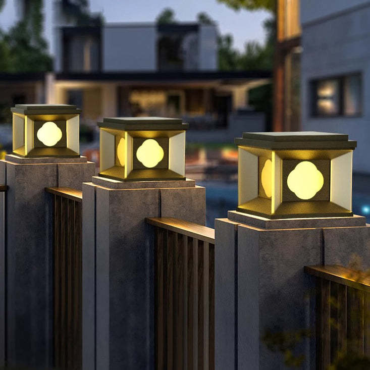 Contemporary Aluminum Outdoor Post Light