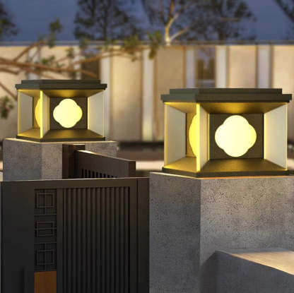 Contemporary Aluminum Outdoor Post Light