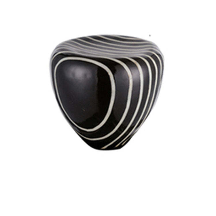 Contemporary Solar Resin Faux Outdoor Light