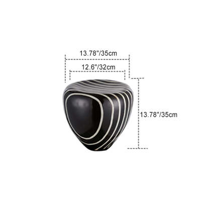 Contemporary Solar Resin Faux Outdoor Light