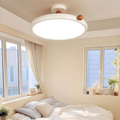 Scandinavian Macaron Glass Round Ceiling Light