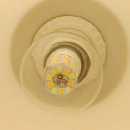 Contemporary Brass Water Ripple Ceiling Light