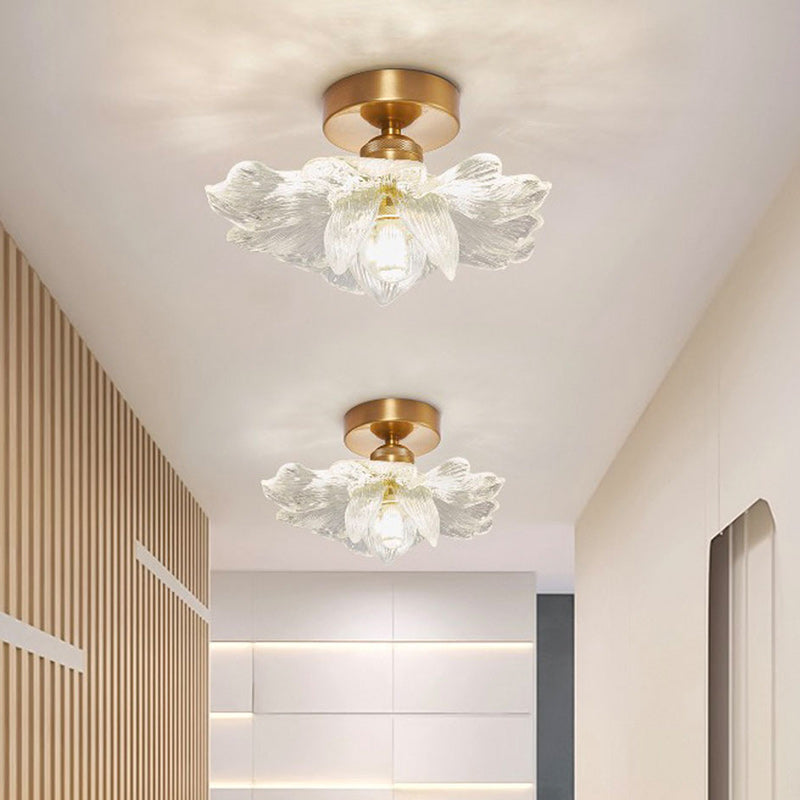 Contemporary Resin Shade Ceiling Light