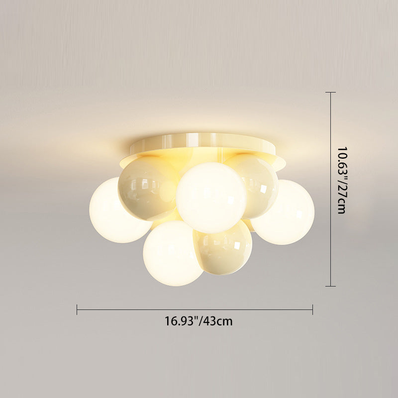 Scandinavian Iron Magic Bean 1-Light Ceiling Light