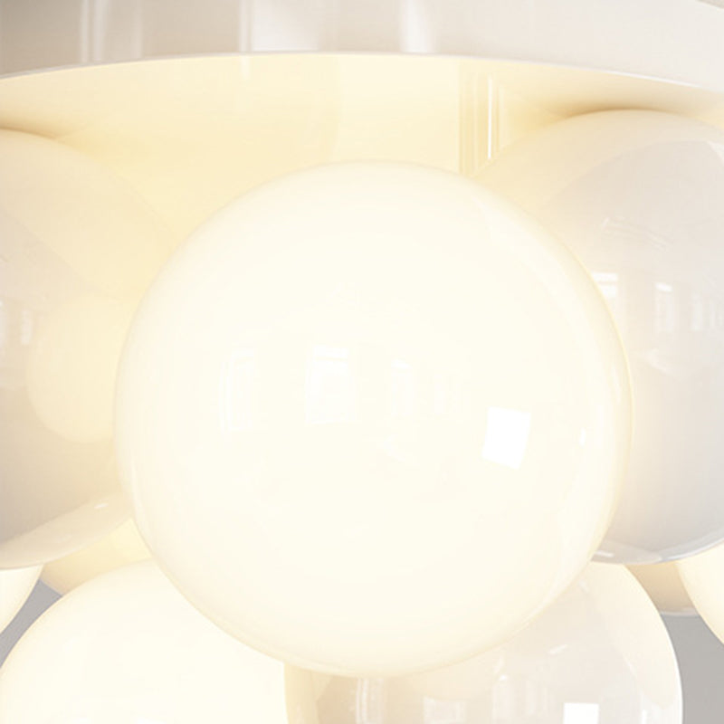 Scandinavian Iron Magic Bean 1-Light Ceiling Light
