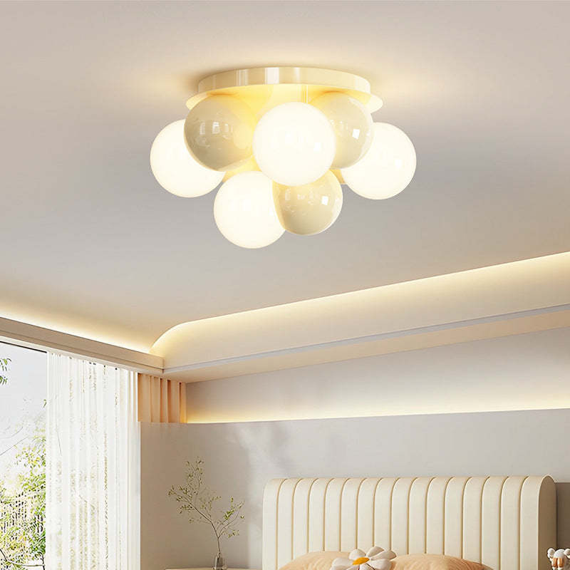 Scandinavian Iron Magic Bean 1-Light Ceiling Light