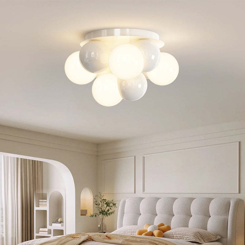 Scandinavian Iron Magic Bean 1-Light Ceiling Light