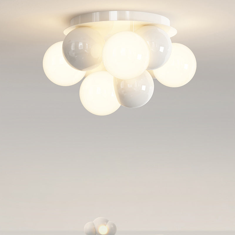 Scandinavian Iron Magic Bean 1-Light Ceiling Light