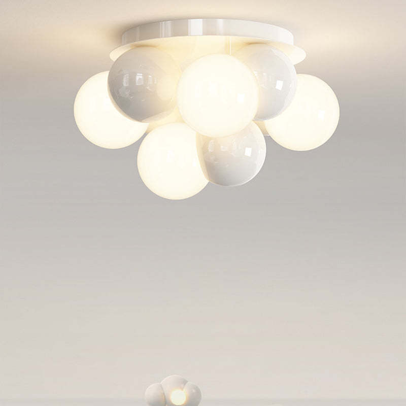 Scandinavian Iron Magic Bean 1-Light Ceiling Light