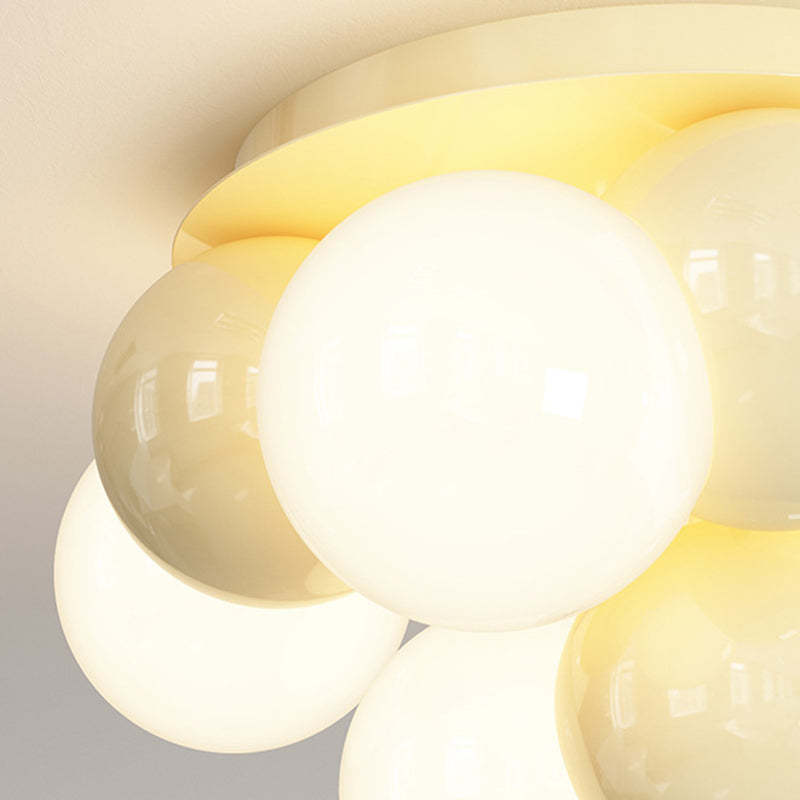 Scandinavian Iron Magic Bean 1-Light Ceiling Light
