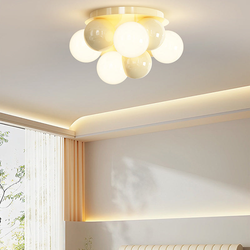 Scandinavian Iron Magic Bean 1-Light Ceiling Light
