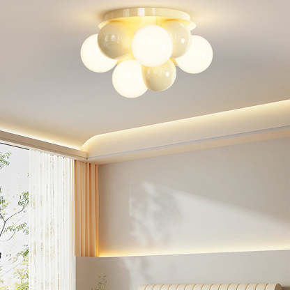 Scandinavian Iron Magic Bean 1-Light Ceiling Light
