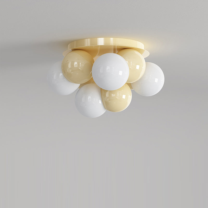 Scandinavian Iron Magic Bean 1-Light Ceiling Light