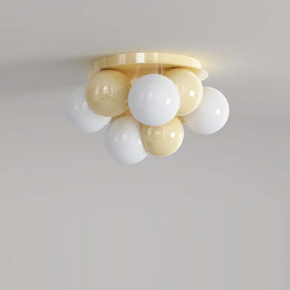 Scandinavian Iron Magic Bean 1-Light Ceiling Light