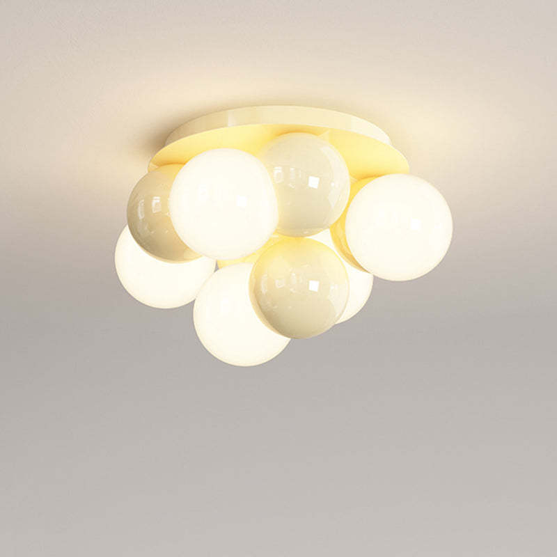 Scandinavian Iron Magic Bean 1-Light Ceiling Light