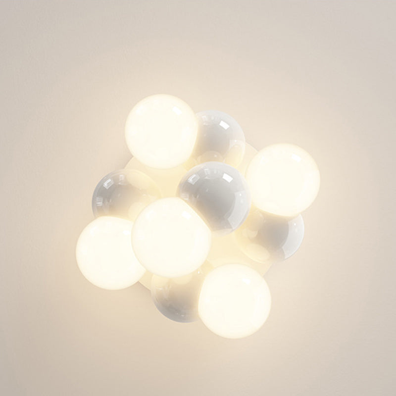 Scandinavian Iron Magic Bean 1-Light Ceiling Light
