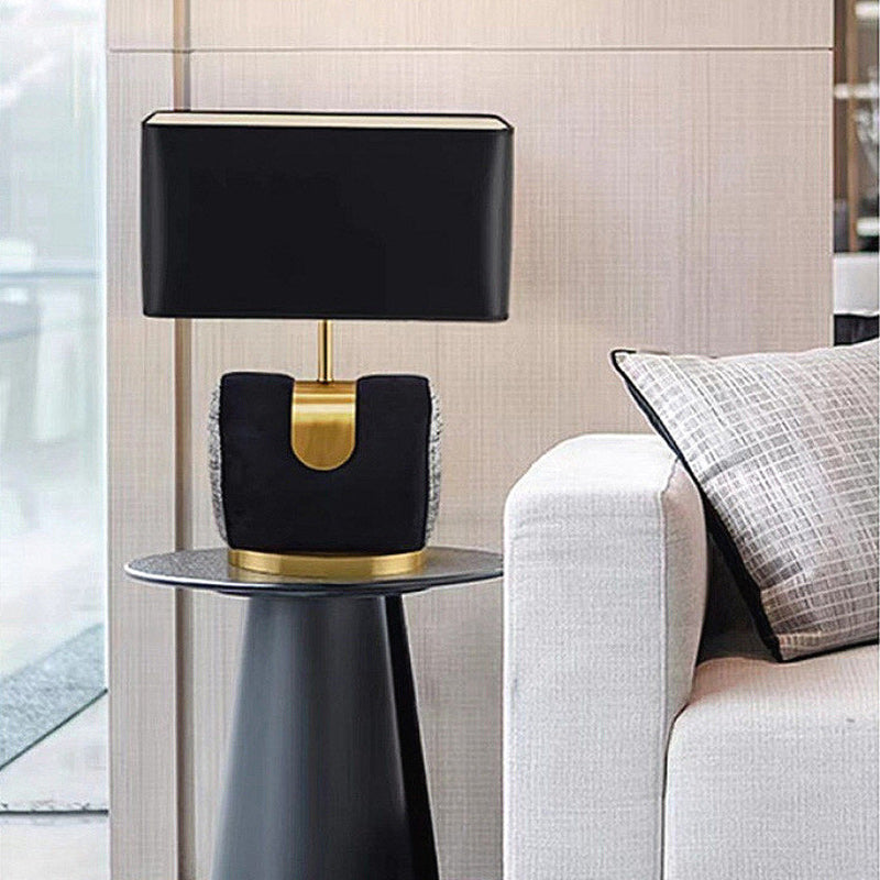 Creative eclectic black table lamps, Lighom — 220V-240V (UK/AU)