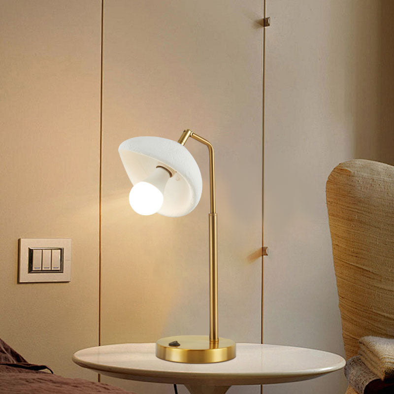 Nordic High-Density Polystyrene Round Table Lamp
