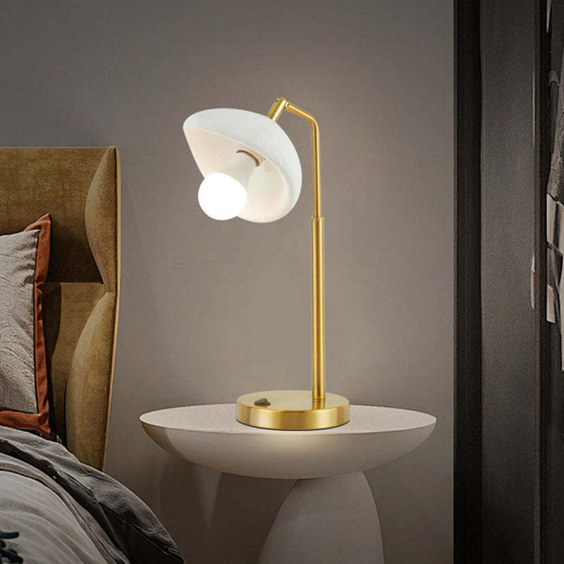 Nordic High-Density Polystyrene Round Table Lamp