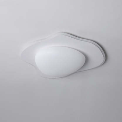Poached Egg Iron Acrylic LED Flush Ceiling Light