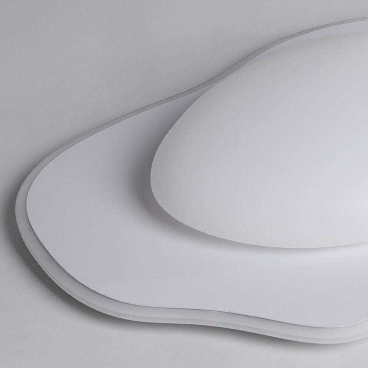 Poached Egg Iron Acrylic LED Flush Ceiling Light