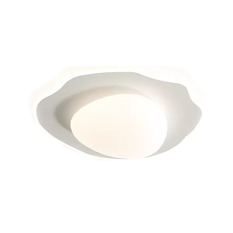 Poached Egg Iron Acrylic LED Flush Ceiling Light