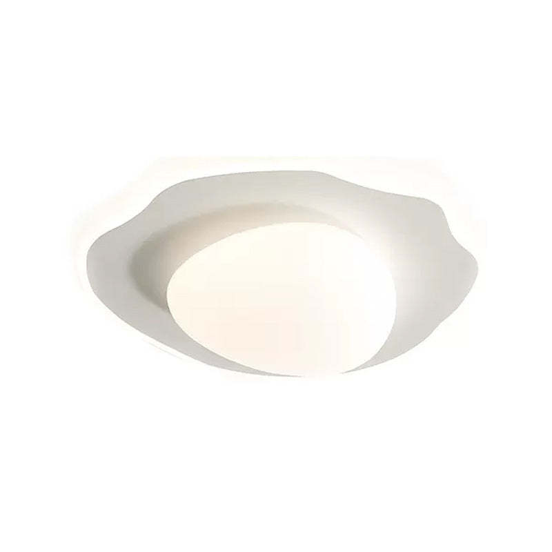 Poached Egg Iron Acrylic LED Flush Ceiling Light
