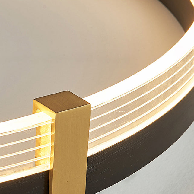 Iron Acrylic Cloud Star LED Flush Ceiling Light