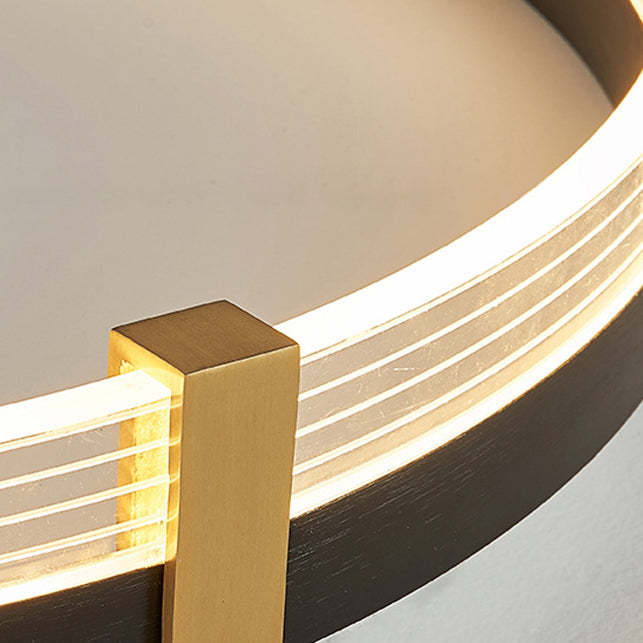 Iron Acrylic Cloud Star LED Flush Ceiling Light