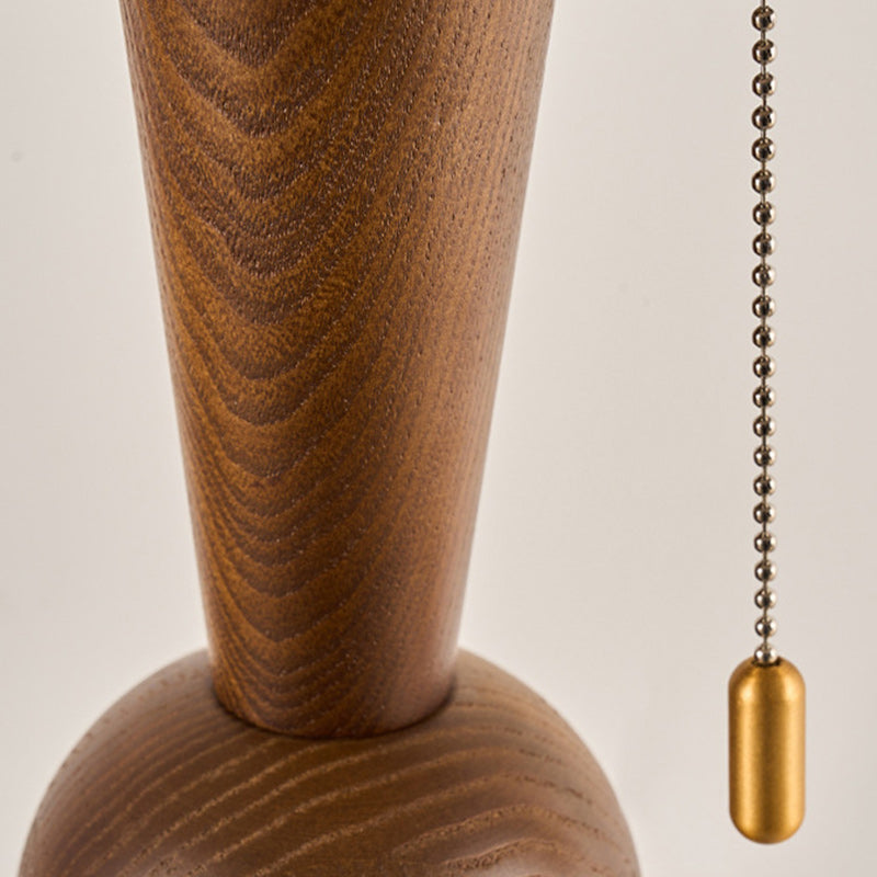 Traditional Colonial Plaid Column Table Lamp