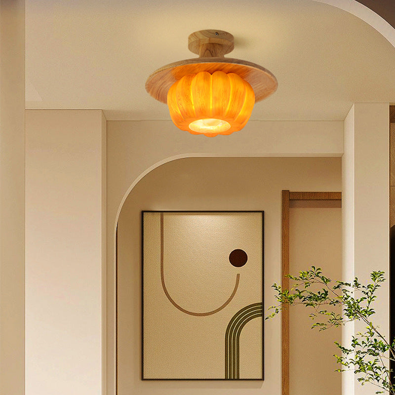 Contemporary Resin 1-Light Ceiling Light