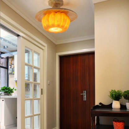Contemporary Resin 1-Light Ceiling Light
