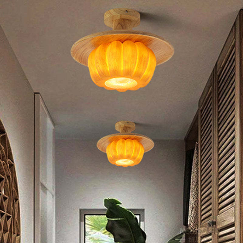 Contemporary Resin 1-Light Ceiling Light