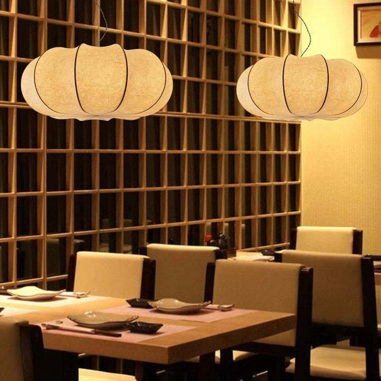 Japanese Pumpkin Iron Silk 2/3-Light Pendant