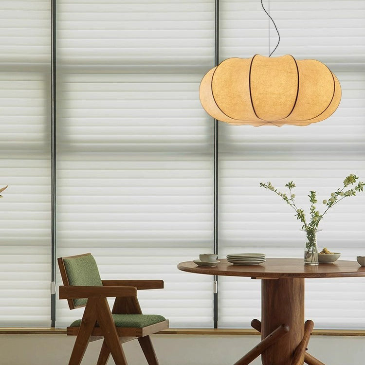 Japanese Pumpkin Iron Silk 2/3-Light Pendant
