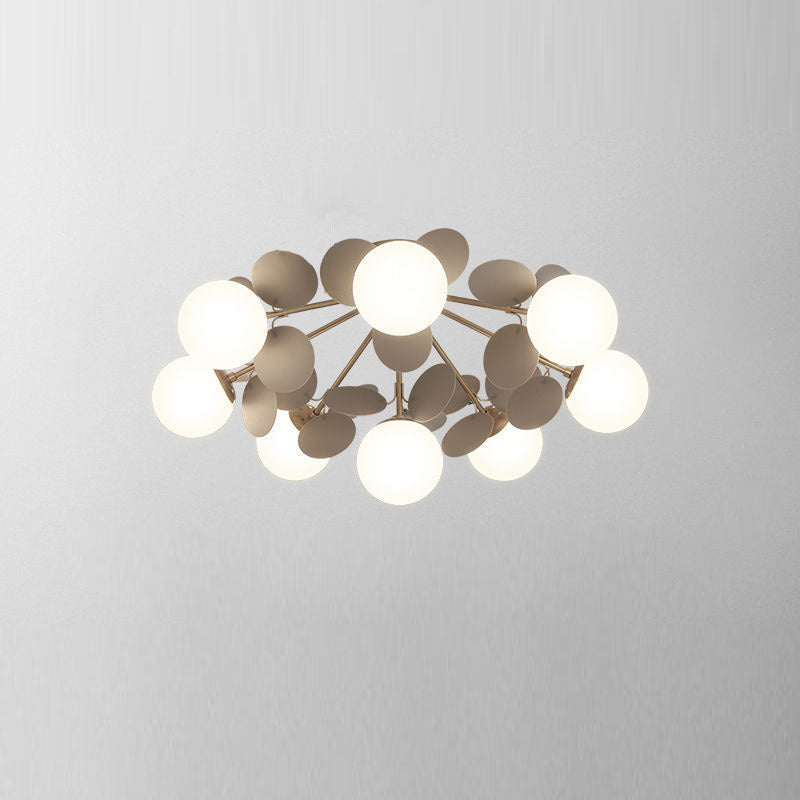 Scandinavian Colorful Flower Orb Metal Light — 8 / Colorful / 220V-240V For UK/AU